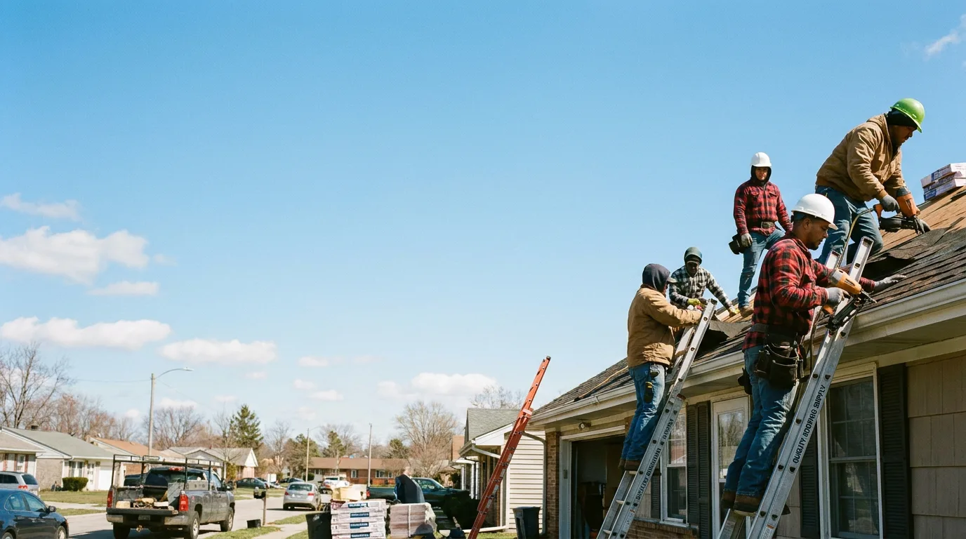 Roofing in Mcguffey, OH near me